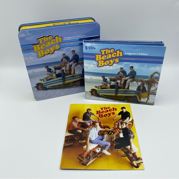 The Beach Boys 3 CD Collectors Edition Box Set Tin Case Forever Legends EMI - Picture 7 of 7